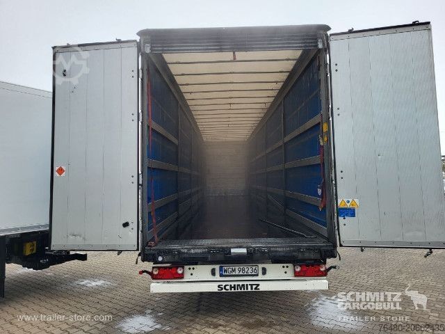 Open oplegger met zeil Schmitz Cargobull Schiebeplane Mega