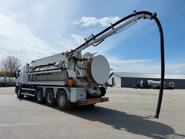 Vakuumtanktankvogn SCANIA P450 8x4*4 Hvidtved Larsen FlexLine 412 PED