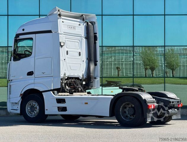 Standardowy ciągnik siodłowy MERCEDES-BENZ Actros 1845 LEAF - AIR PTO + HYDRAULICS TOP COND