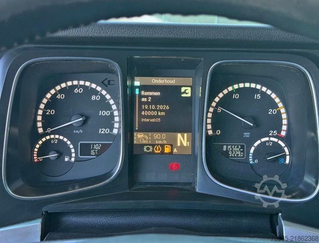 Standardowy ciągnik siodłowy MERCEDES-BENZ Actros 1845 LEAF - AIR PTO + HYDRAULICS TOP COND