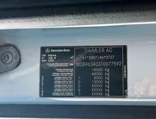 Standardowy ciągnik siodłowy MERCEDES-BENZ Actros 1845 LEAF - AIR PTO + HYDRAULICS TOP COND