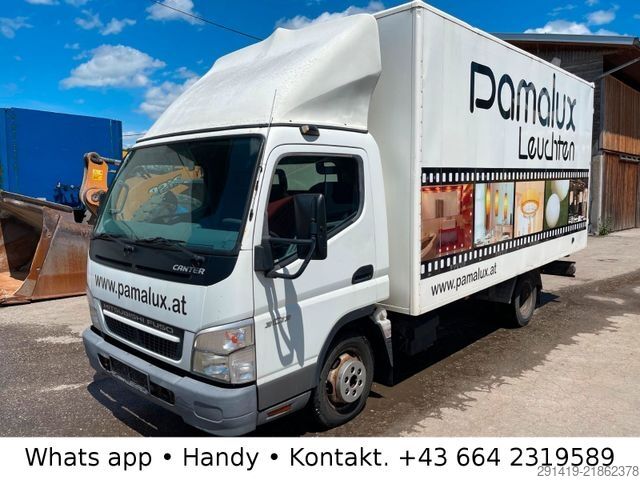 Κλειστό βαν MITSUBISHI Canter Fuso 3C13 Koffer mit Flügeltüre BJ 2009