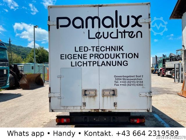 Κλειστό βαν MITSUBISHI Canter Fuso 3C13 Koffer mit Flügeltüre BJ 2009