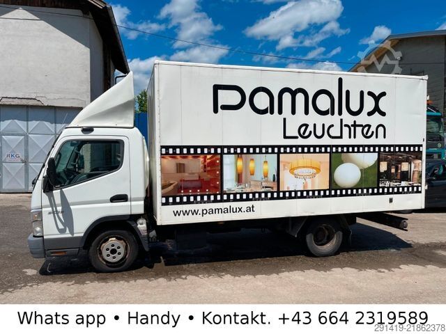 Κλειστό βαν MITSUBISHI Canter Fuso 3C13 Koffer mit Flügeltüre BJ 2009