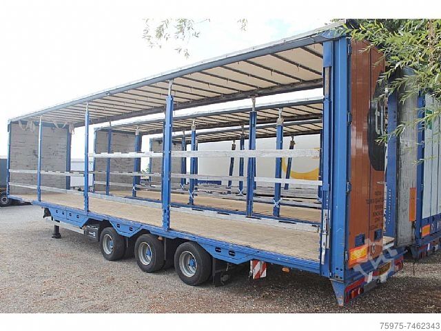 Mașini de construcții cu încărcător jos Meusburger semirimorchio centinato ribassato buche usato