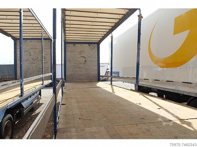 Mașini de construcții cu încărcător jos Meusburger semirimorchio centinato ribassato buche usato