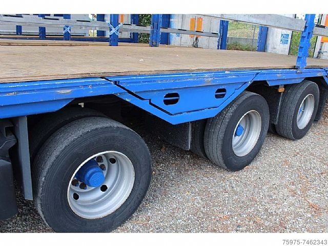 Mașini de construcții cu încărcător jos Meusburger semirimorchio centinato ribassato buche usato