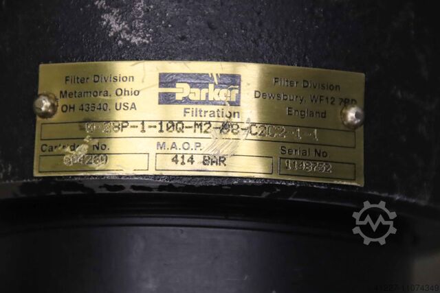 Hydraulisk filter Filterenhed Parker O-28P-1-10Q-M2 / 0-24P-1-40W-M-1-2