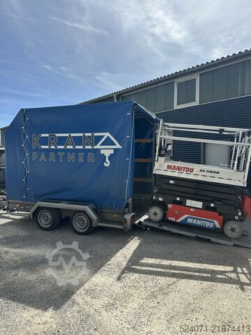 Schaarhoogwerker met 10 m werkhoogte Manituo SE 1008