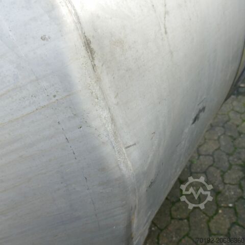 2200 liters beholder lavet af V4A rustfrit stål B0088