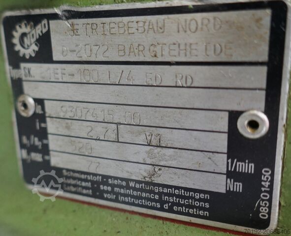 2500 liters røreværksbeholder i V4A med propelrører GIG GRILL & GROSSMANN B0065