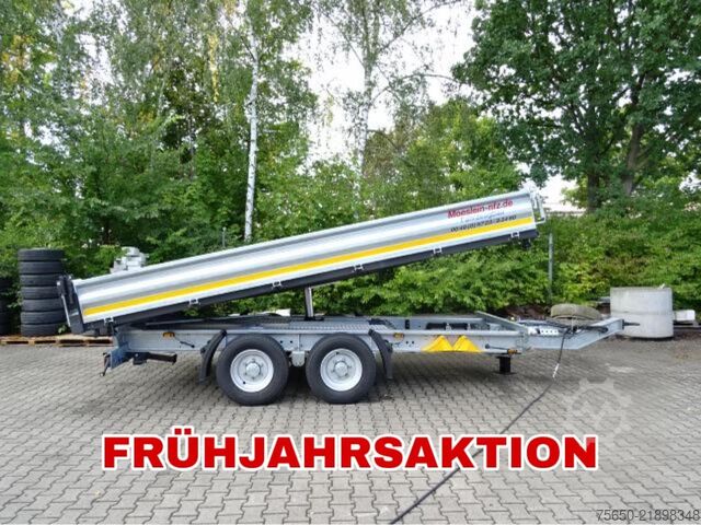 Damperli treyler Möslein TTG 11 Verzinkt  neuer Tandem 3- Seitenkipper Tieflader-- Neufahrzeug --