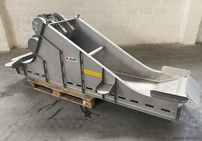 Vleesverwerkingsmachine Jost Trilgoot, Type FUF 600/ - 150 x 2500