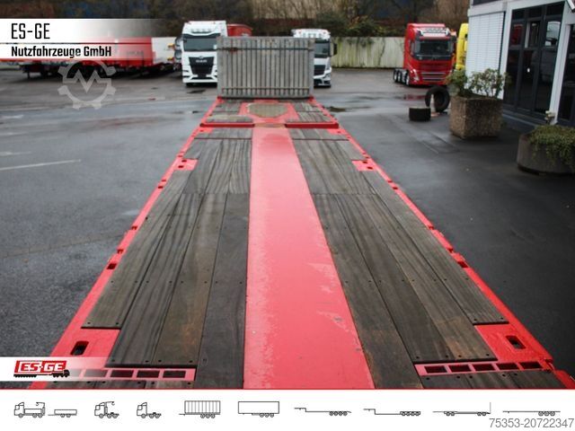 Arbejdsplatform sættevogn FAYMONVILLE MAX210 Telesattel Megatrailer