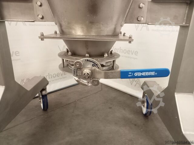 Pulverblandare i rostfritt stål Konisk mixerblandare