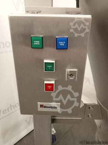 Pulverblandare i rostfritt stål Konisk mixerblandare