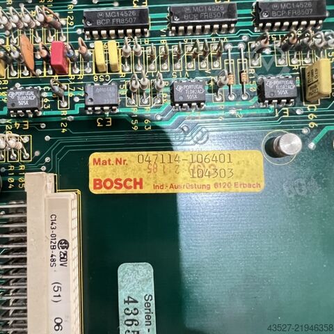 Elektronik / SPS-Steuerungen BOSCH Reglerkarte