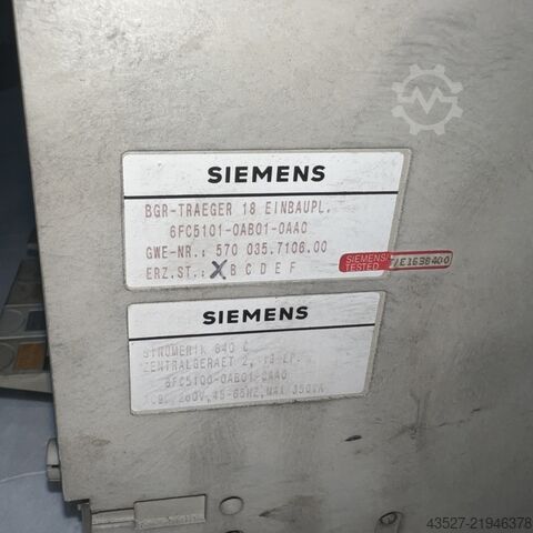 Elektronica / PLC-besturingen SIEMENS 6FC5100-0AB01-0AA0