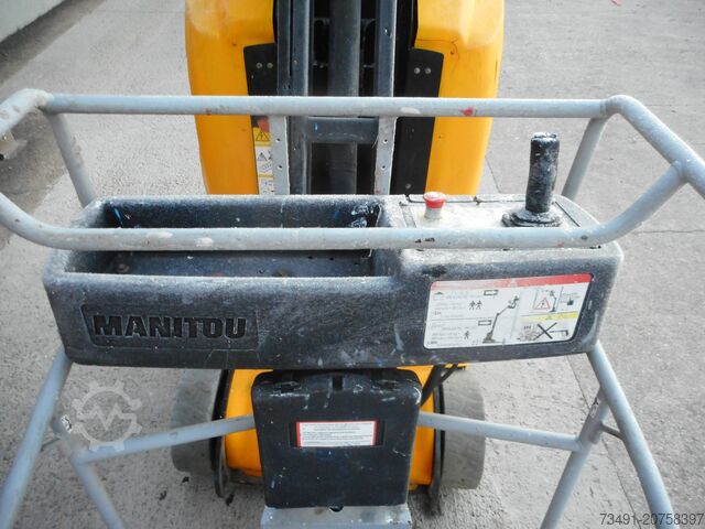 Self-propelled work platform Manitou 100 VJR Evolution Mastbühne 10m