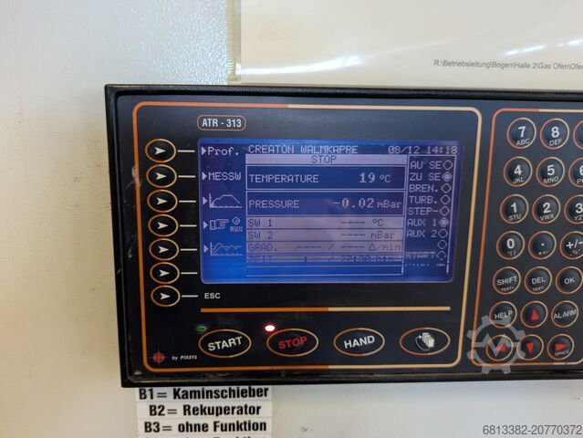 Car bottom furnace Ficola Vulcano 11 m³