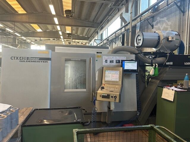 CNC LATHE GRAZIANO CTX 420 Linear GRAZIANO CTX 410 linear