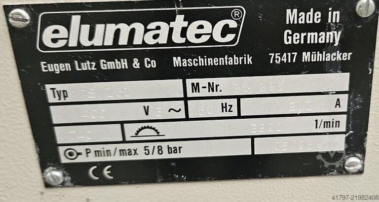 Aluminiumssav Elumatec TS 161 Elumatec TS 161