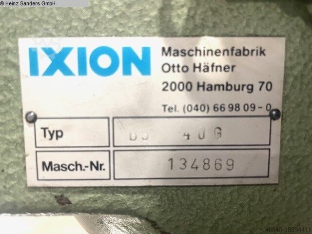 Säulenbohrmaschine IXION BS 40 G