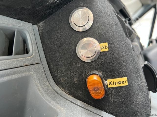 Kiepwagen bestelauto FORD Transit 2,4 TDCI *3-Seiten Kipper*Doka*7-Sitzer