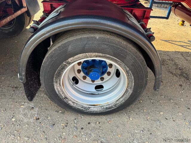 Platform aanhanger Renders **CRANE PALFINGER PK4500A-STEERING AXXLE**