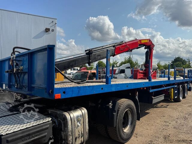 Platform aanhanger Renders **CRANE PALFINGER PK4500A-STEERING AXXLE**