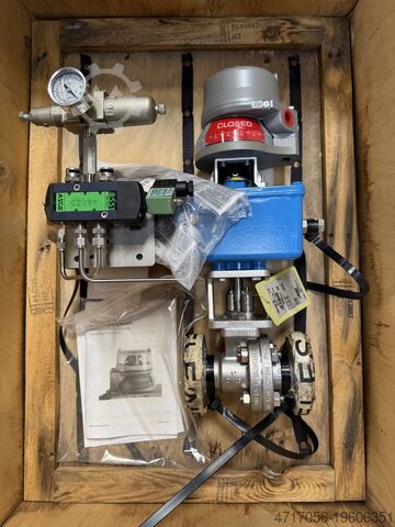 Lot of valves with pneumatic actuator VALMET NELES VANNES ACTIONNEURS PNEUMATIQUES