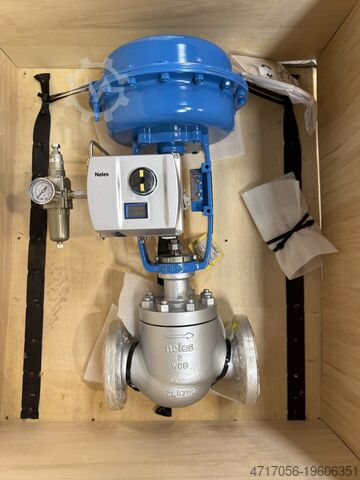 Lot of valves with pneumatic actuator VALMET NELES VANNES ACTIONNEURS PNEUMATIQUES