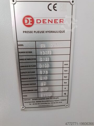 Afkantpers DENER sx 30175