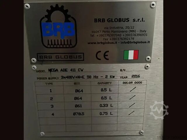 Etiketteringsmachine BRB Globus MEGA ADE 411 CW