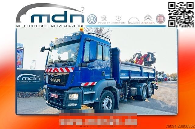 Auto-dizalica montirana na kamionu MAN TGS 26.420 Selbstlader Kran Kipper 2xBordmatik
