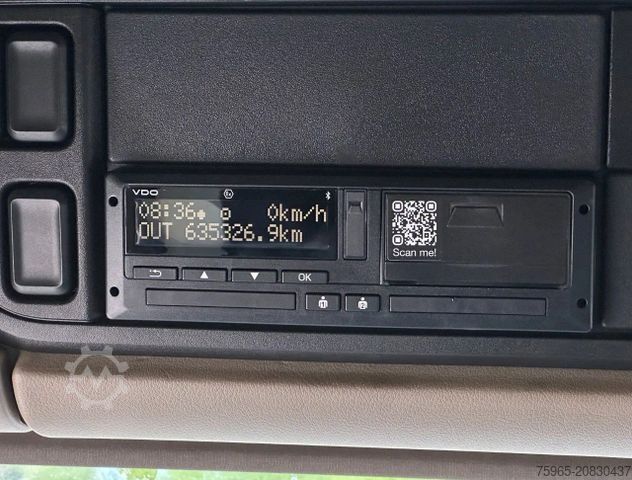 Refrigerated truck DAF XF 460 SSC ONLY 636.000 KM TAIL LIFT 24 CC + 26