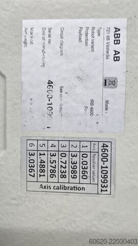 Industrijski robot ABB IRB 4600-40/2.55 ABB IRB 4600-40/2.55 Type C