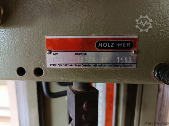 Standing panel saw Holz Her Super Cut 1220 automatic