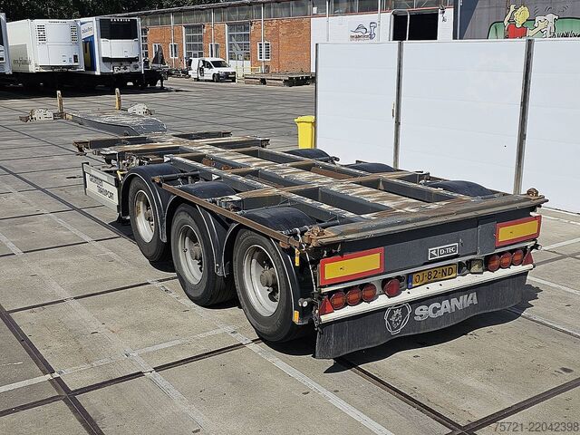 Containertransport D-TEC FT-43-03V MULTI 2X LIFT AXLE
