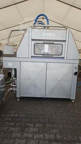 Vleesspuitmachine met gaasband Fomaco FGM 88 SC