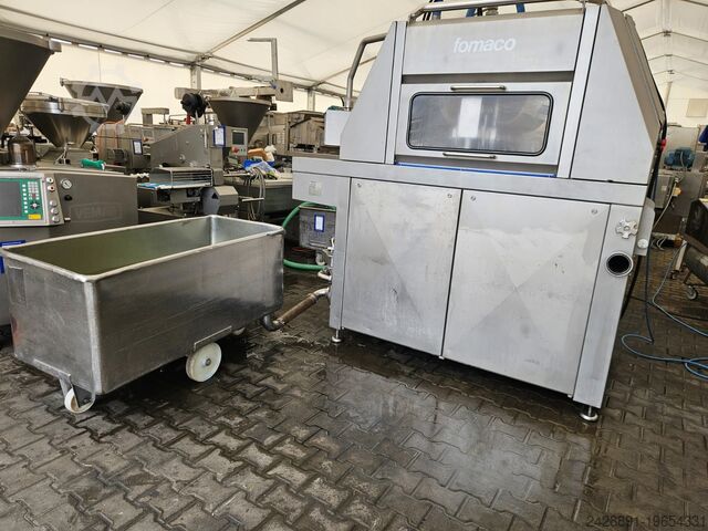 Vleesspuitmachine met gaasband Fomaco FGM 88 SC