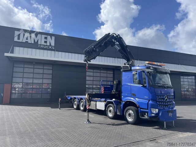 Vrachtwagen met kraan Mercedes-Benz Arocs 3251 AROCS 3251 8x2 FASSI F820RA.2.28