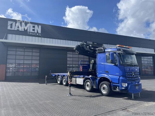 Vrachtwagen met kraan Mercedes-Benz Arocs 3251 AROCS 3251 8x2 FASSI F820RA.2.28