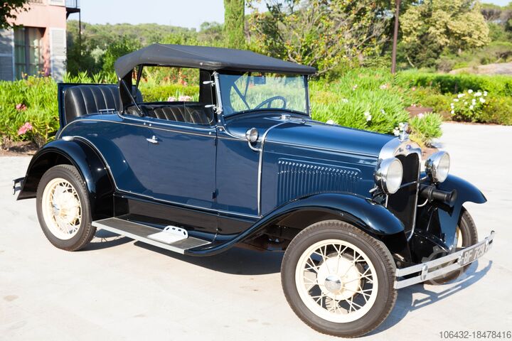 Voiture de Collection med certificering FORD FORD 1930 Model A Roadster de-luxe