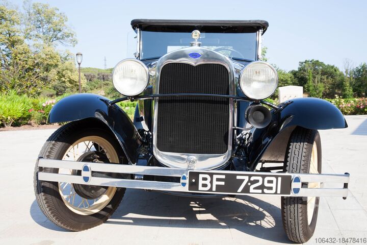 Voiture de Collection med certificering FORD FORD 1930 Model A Roadster de-luxe