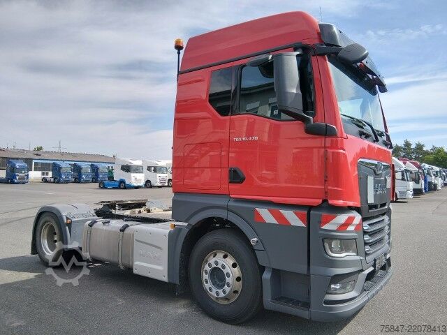 Cap tractor standard MAN TGX 18.470 BL Kipphydraulik Retarder Alu
