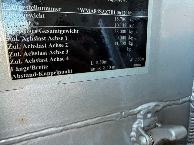 Kiepwagen MAN TGS 28.400 Kipper Kran Palfinger PK20002 FUNK