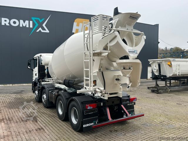 Damperli kamyon MAN TGS 41.480 8x4 WECHSELSYSTEM KIPPER+MISCHER