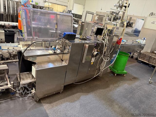 Verpackungslinie Fuji Packaging / Loma Systems FW3410 Muffin/Cake/Brownie Packing Line