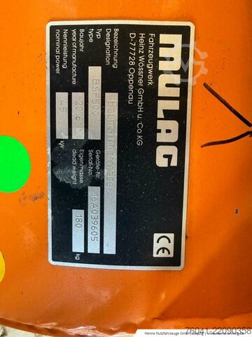 Landmaschine Mulag Baumstumpffräse BSF 500